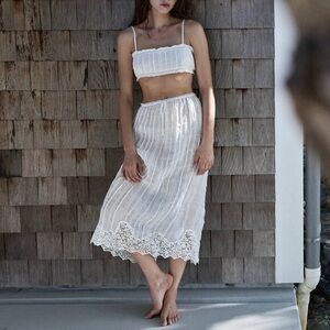 DÔEN Albina white skirt - Size M
